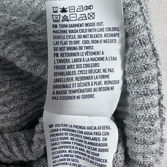 American Eagle, L, grey, ribbed tank top - Picture 4 of 4